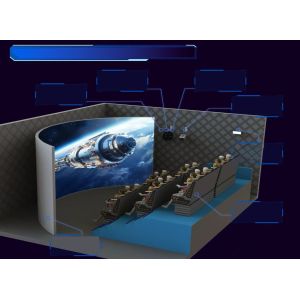 Quality Arcade Curved Screen Cinema 10 Seater 20 Seater 4D Cinema 4K To 8K for sale