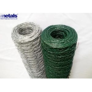 PVC Coated Hexagonal Netting Wire Mesh BWG18-BWG22