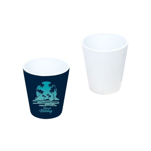 White Blank 12oz Sublimation Ceramic Flower Pots Custom Logo Ceramic Flower Pot Planters