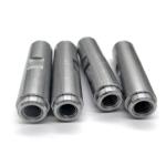 Custom CNC Machined Carbon Steel Threaded Blind Hole Sleeve