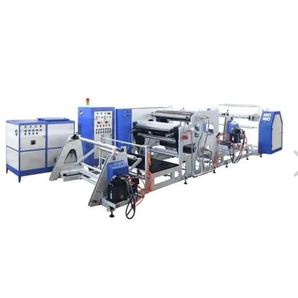 HF1300 /400 Board Hot Melt Lamination Machine V Shape Flot Coating Floor Press Machine