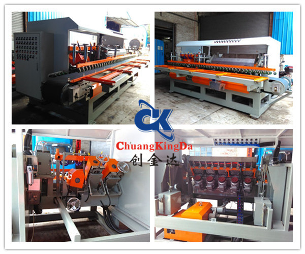 Quality Automatic Arc-Edge Groove Round Cutting Polishing Machine for sale