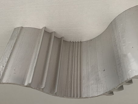 Arch Bridge Shape CNC Machining Components 6063-T5 Multiple Grooves