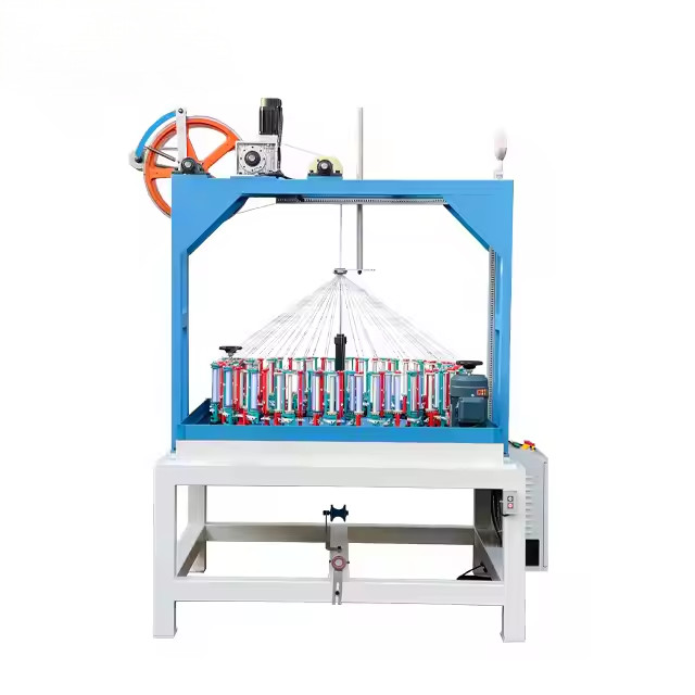 Quality High Speed Round Rope Braiding Machine Rope Braider Adjustable Diameter for sale