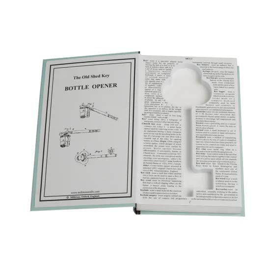 4c Offset Printing Book Shape Folding Gift Box flocking paper