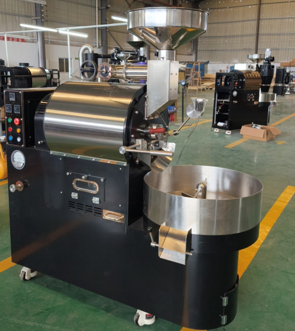 Quality 12kg Coffee Roaster Machine Automatic Coffee Roaster Afterburner Roasting Machine for sale