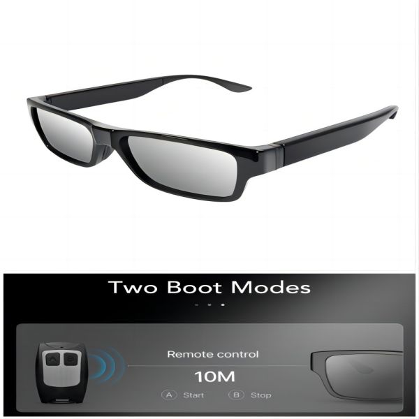 2.4G Remote Controller Mini Camera Video Sunglasses Taking Pictures Video Recording