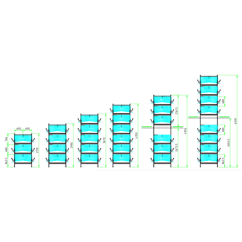 “H” Type Layer Cage Equipment