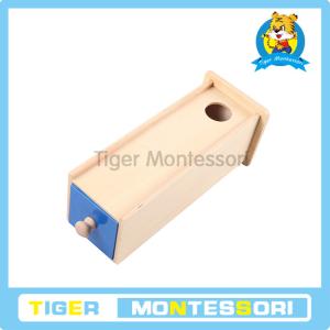 Quality Montessori Materials Object Permanence Box w/ Drawer for sale