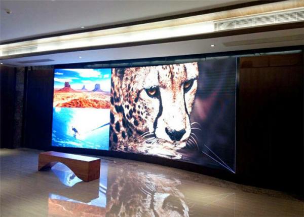 High Gray Scale Level Indoor Small Pitch Led Display 640000 Dots / ㎡ For Meeting Room