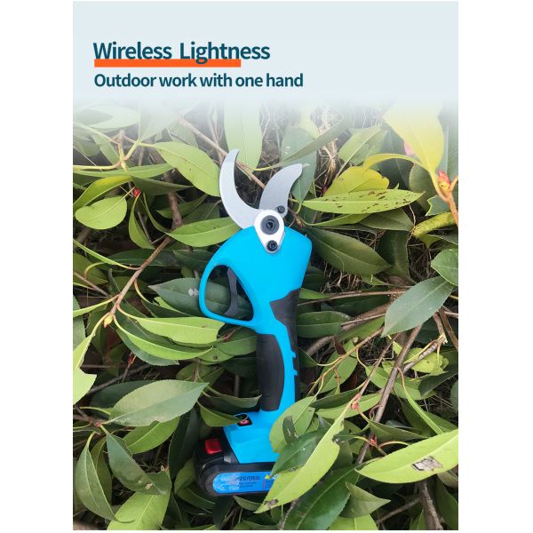 40mm Cordless Electric Pruning Shears With Progressive Finger Protection Function