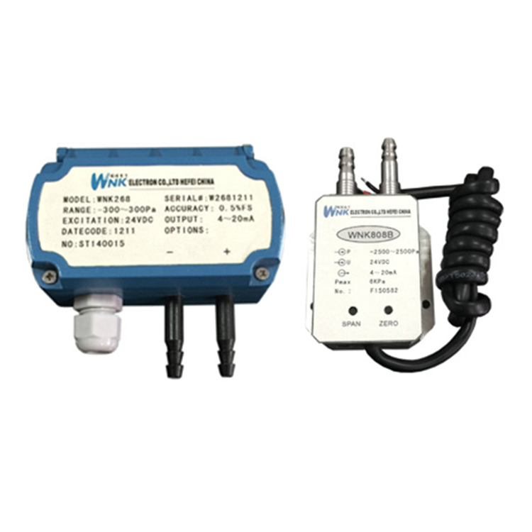 Exia II CT4 Air Differential Pressure Sensor 50Pa 100Pa For Textile Machinery