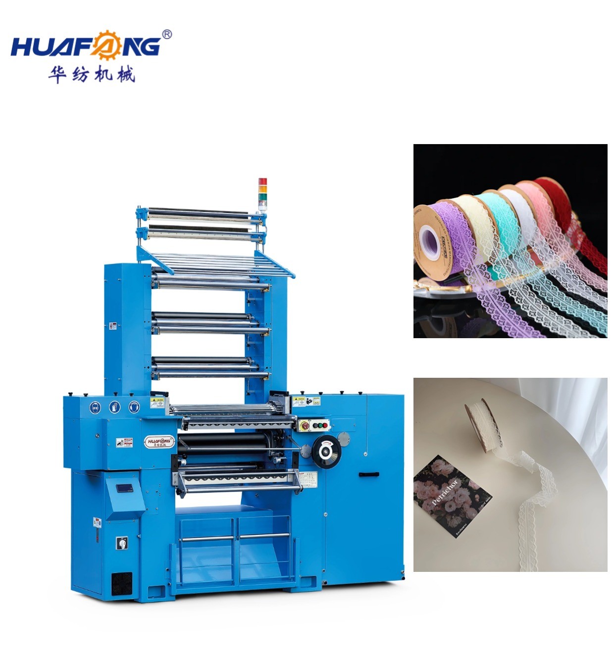 Elastic Band Crochet Knitting Machine Crochet Lace Making Machine 15G 20G 24G Needles