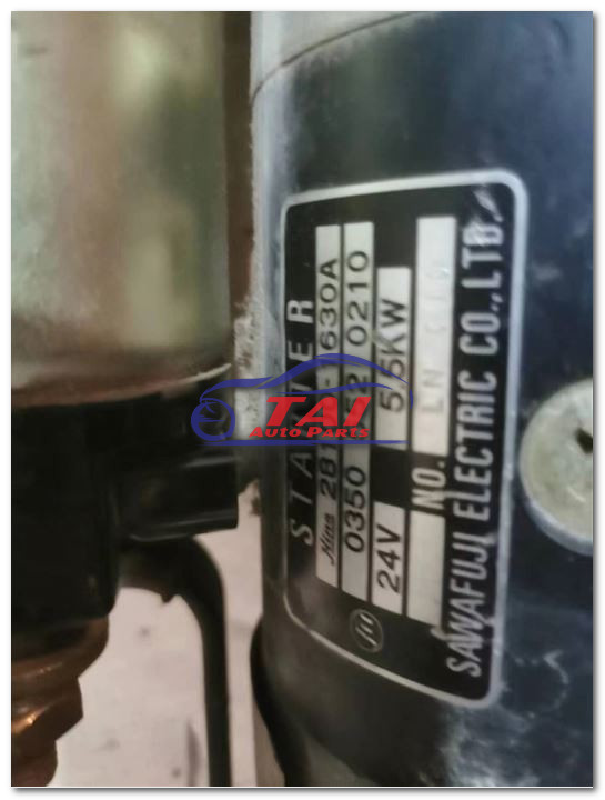 28100-1894B DENSO Starter Motor 24V 4.5KW W06E W04D W06D Genuine Brand New