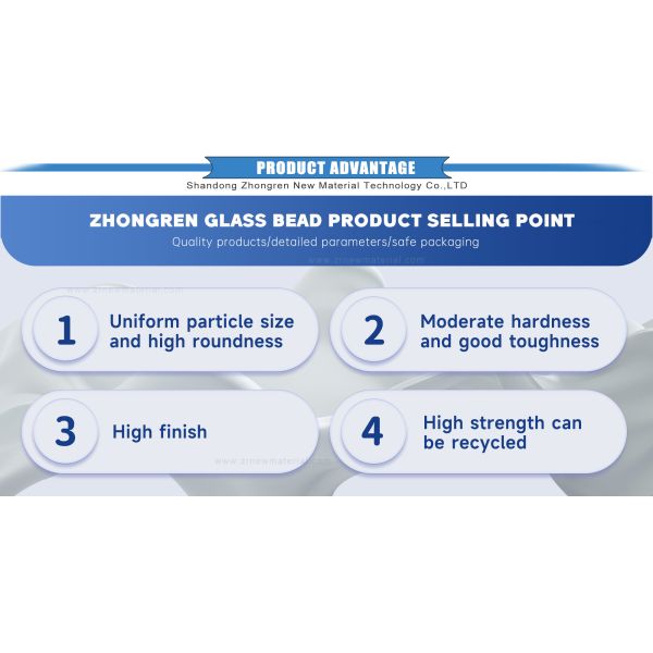 Reflective Glass Beads with Microhardness ≥650kg/cm3 and Round Rate ≥85% for Environmental Friendly Road Marking