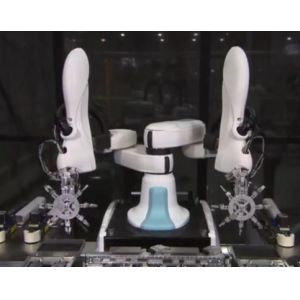 Kawasaki Robot Arm DUARO 3KG Floor Controller F61 Unloading