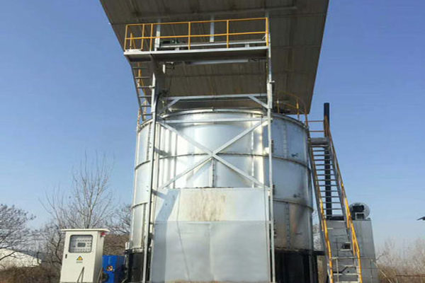 Environmental 10 M³/ Day 81㎡ Pig Manure Fermentation Tank