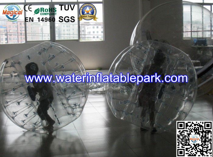 1.5m PVC / TPU Body zorb Inflatable Bumper Ball For Kids and Adults