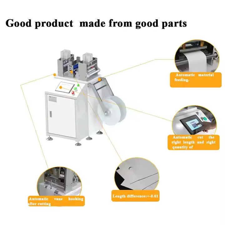 1200mm Fabric Vertical Blind Machine Vane Cutting Punching Machine 840mm