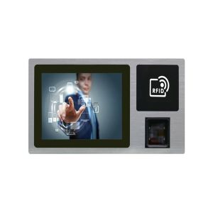 Quality Aluminum Alloy Material Industrial Touch Panel PC QR Code Identification for sale