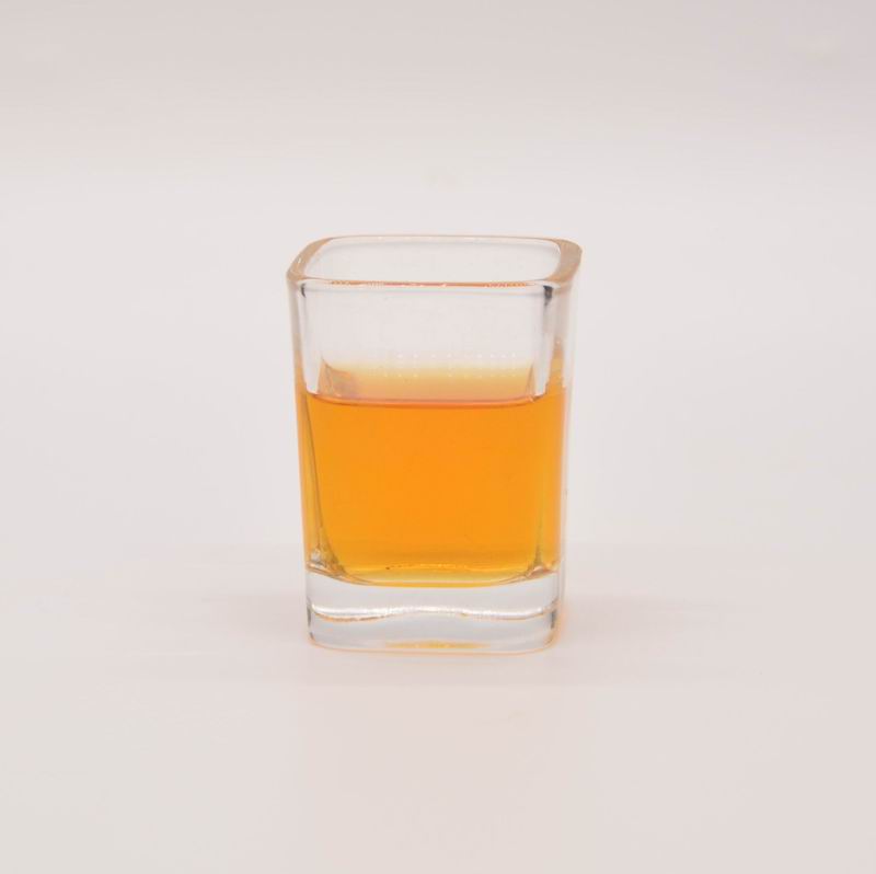 Brands Logo Square Shot Glasses , Wedding Shot Glasses For Sprit Drinking