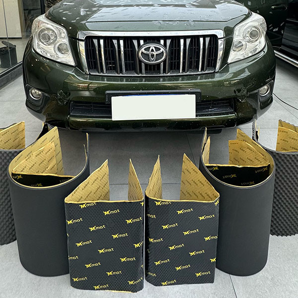 Quality Toyota PRADO Silence Scheme Auto Chassis Noise Barrier ORV Sound Insulation Barrier for sale