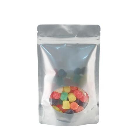 Free Sample Food Grade Custom Logo Design Mylar Food Storage Bags With Zipper