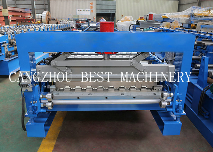 Australia Style Steel Roller Shutter Door Roll Forming Machine 5.5KW PLC Control