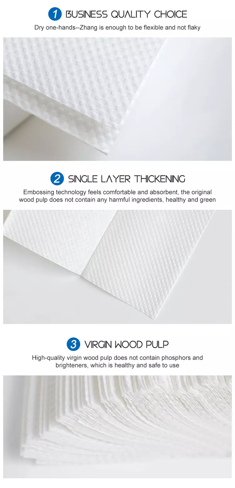 Individually Wrapped Oil Absorption Kitchen Tissue Paper 2 Ply