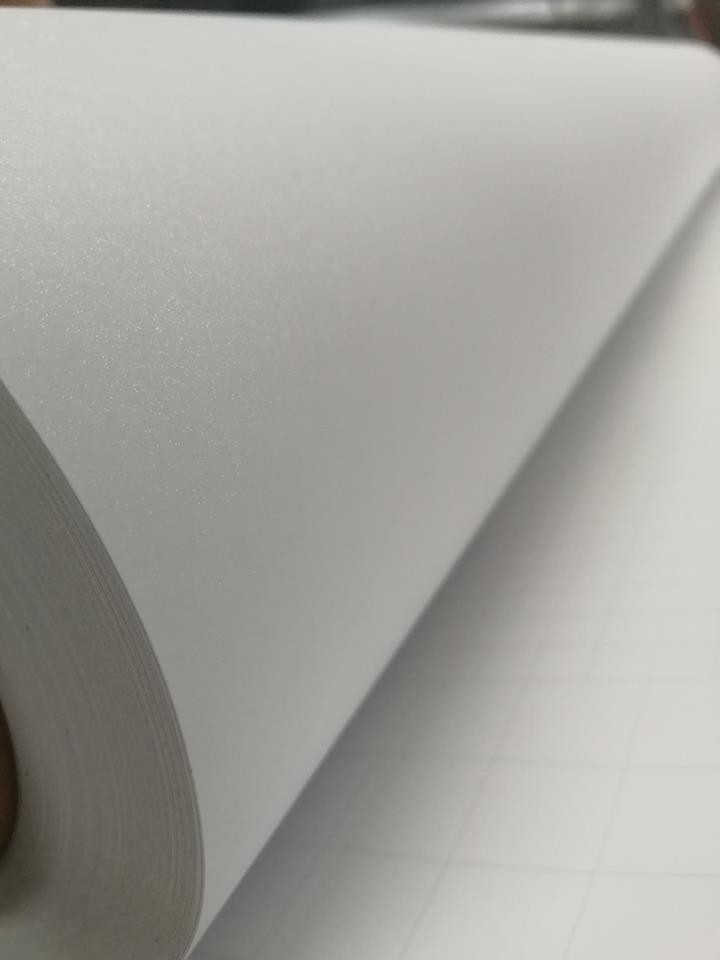 Decoration 0.1mm Frosted Glass Vinyl Sticker Polymeric PVC