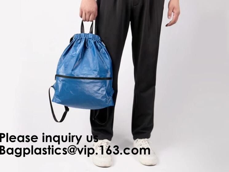 Eco Friendly Reusable Waterproof Tyvek Passport Holder Packing Cubes Toiletry kit Backpack Tote Bag Travel Accessories