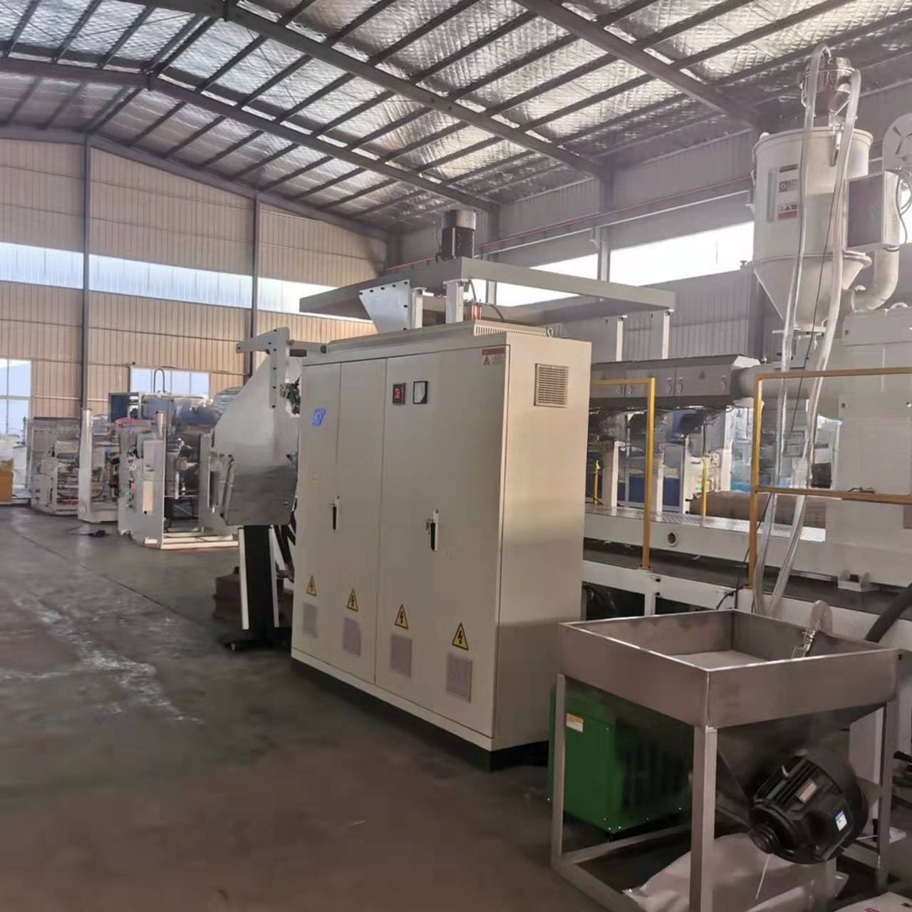 High Speed PP PE ABS Sheet Production Line with SJ90 and Plastic Processed PP