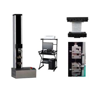 Quality Single Column Universal Material Testing Machine Computer Control Large Stroke for sale