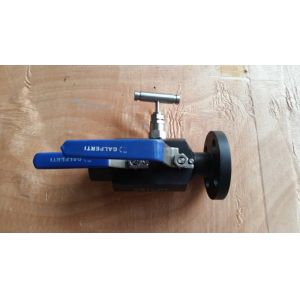 Side Entry Dual Ball Double Block And Bleed Valve