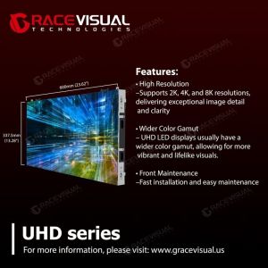 Quality UHD Series 4K LED Display with Ultra-Fine Pixel Pitch for sale