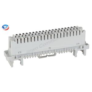 Quality PBT Telephone Connection Module 10 Pair Grey Sliver Plated for sale