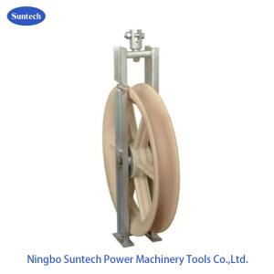 Quality 660mm Nylon Sheave 20kN Optical Fiber Cable Tools for sale