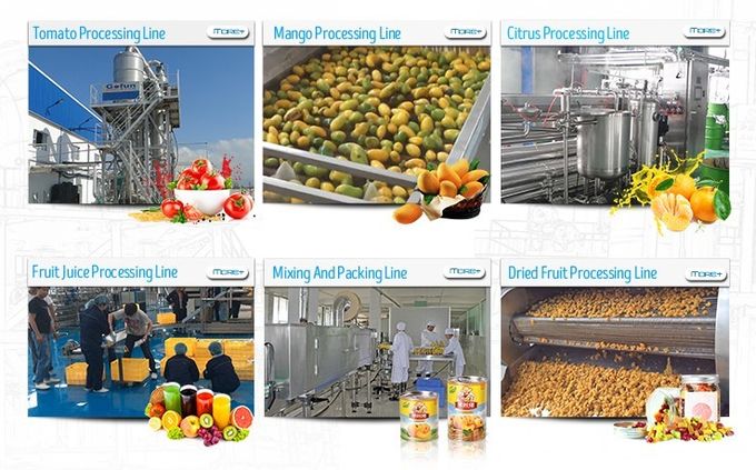 Commercial Juice Processing Machine Juice Jam Milk And Water Blending Line Easy Operation