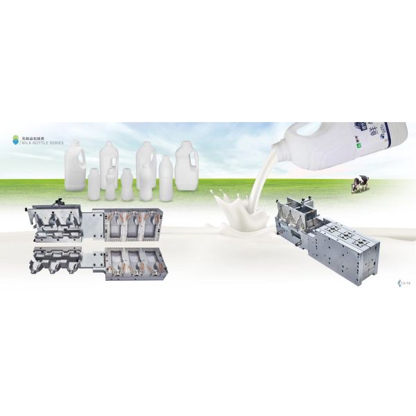 Customized Multi Cavity Plastic Bottle Auto Deflashing Mold Plastic Bottle Mould