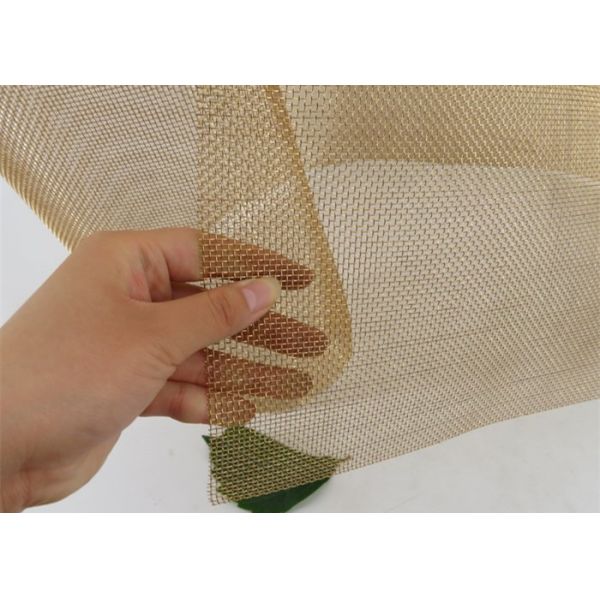 Phosphor Bronze Copper Mesh Cloth Plain Dutch Weaving For Making Paper Machine