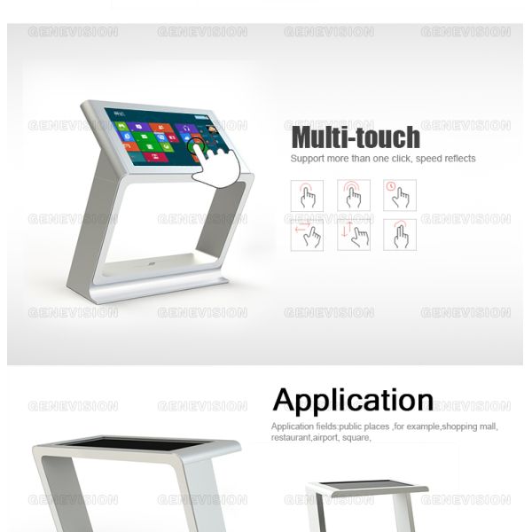 Auto Shop Computer High end Interactive Kiosk Player All in One Query