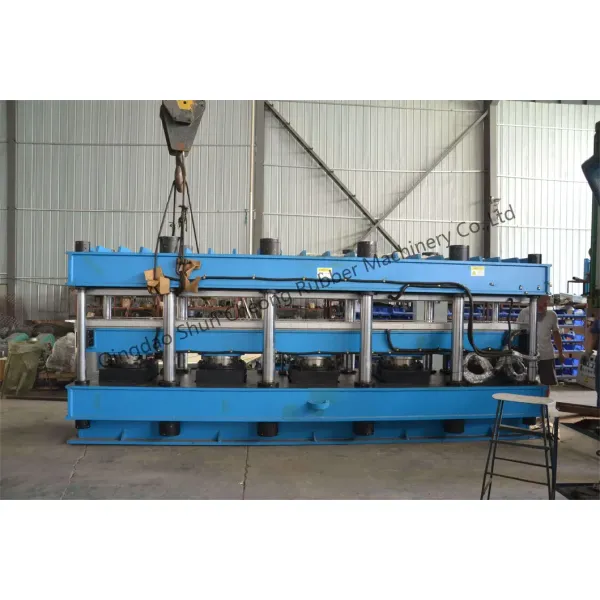 EPDM Bonded Washer Rubber Processing Machine with 600*600 Plate Size 100 Ton Total Press Automatic Grade