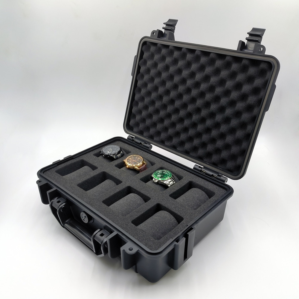 Eight Watches Waterproof Watch Box Plastic Moisture Proof