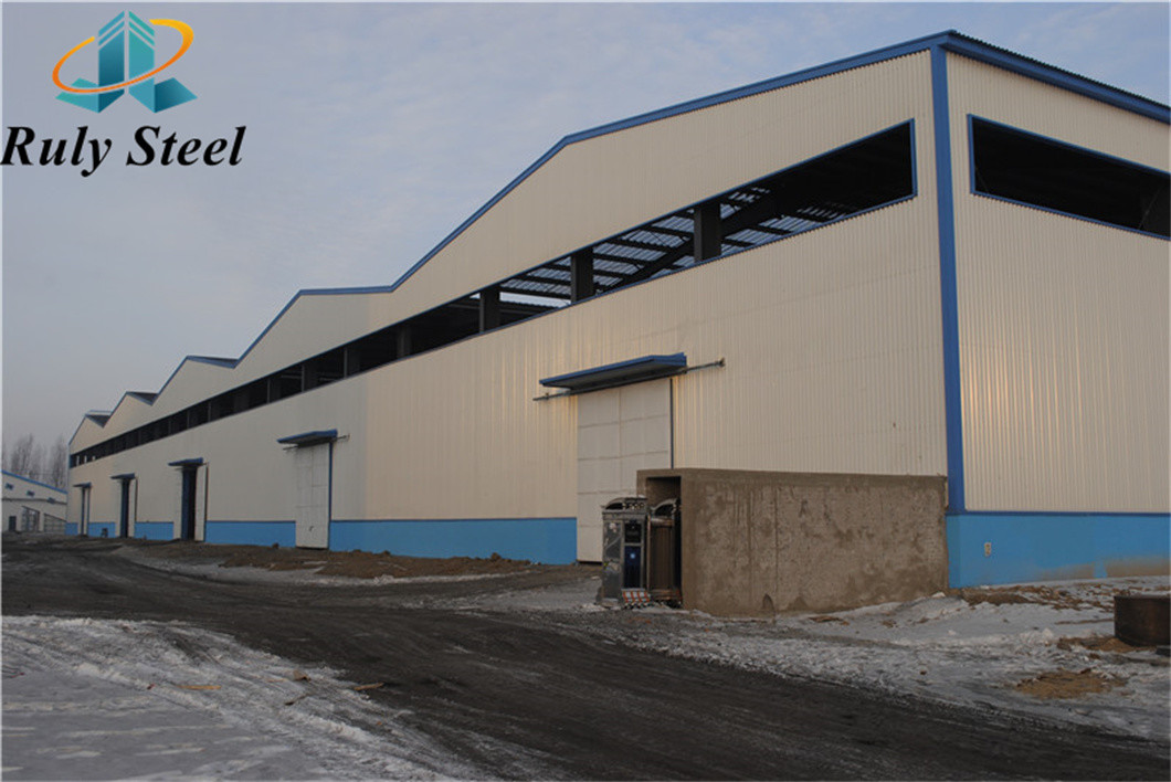 Quality Prefabricated Metal Steel Structure Fabrication Large Span Multi Roof for sale