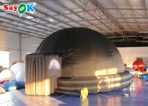 Quality Black Inflatable Planetarium For Schools Education / Digital Mobile Planetarium for sale