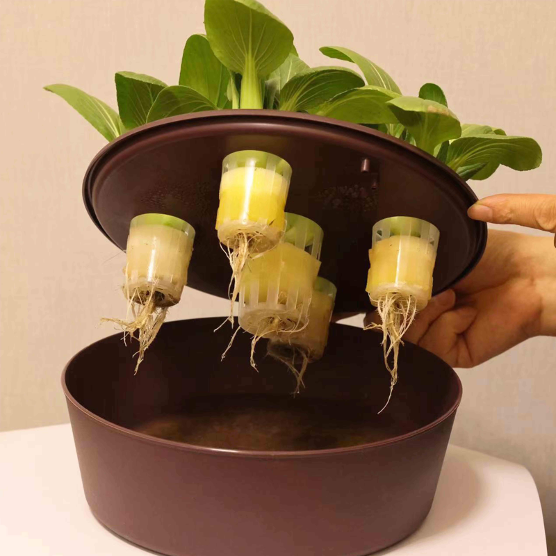 Self Watering System for Potted Plants Automatic Water Suction Humidity Sensor Flower Pot Great for House,Office,Garden,Yard