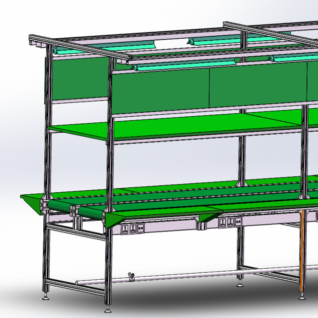 Easy Operation Automated PCB Assembly Machine Accurate Stable Conveying Speed