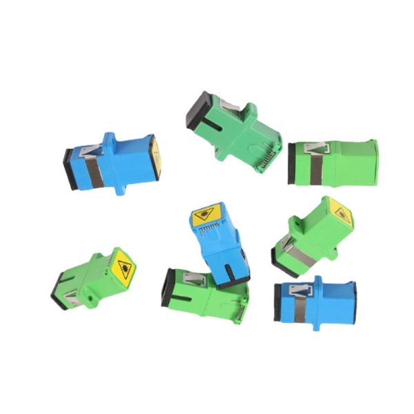 Plastic Transparent SC-SC Fiber Optic Adapter with Customized Length and Passive Light Source