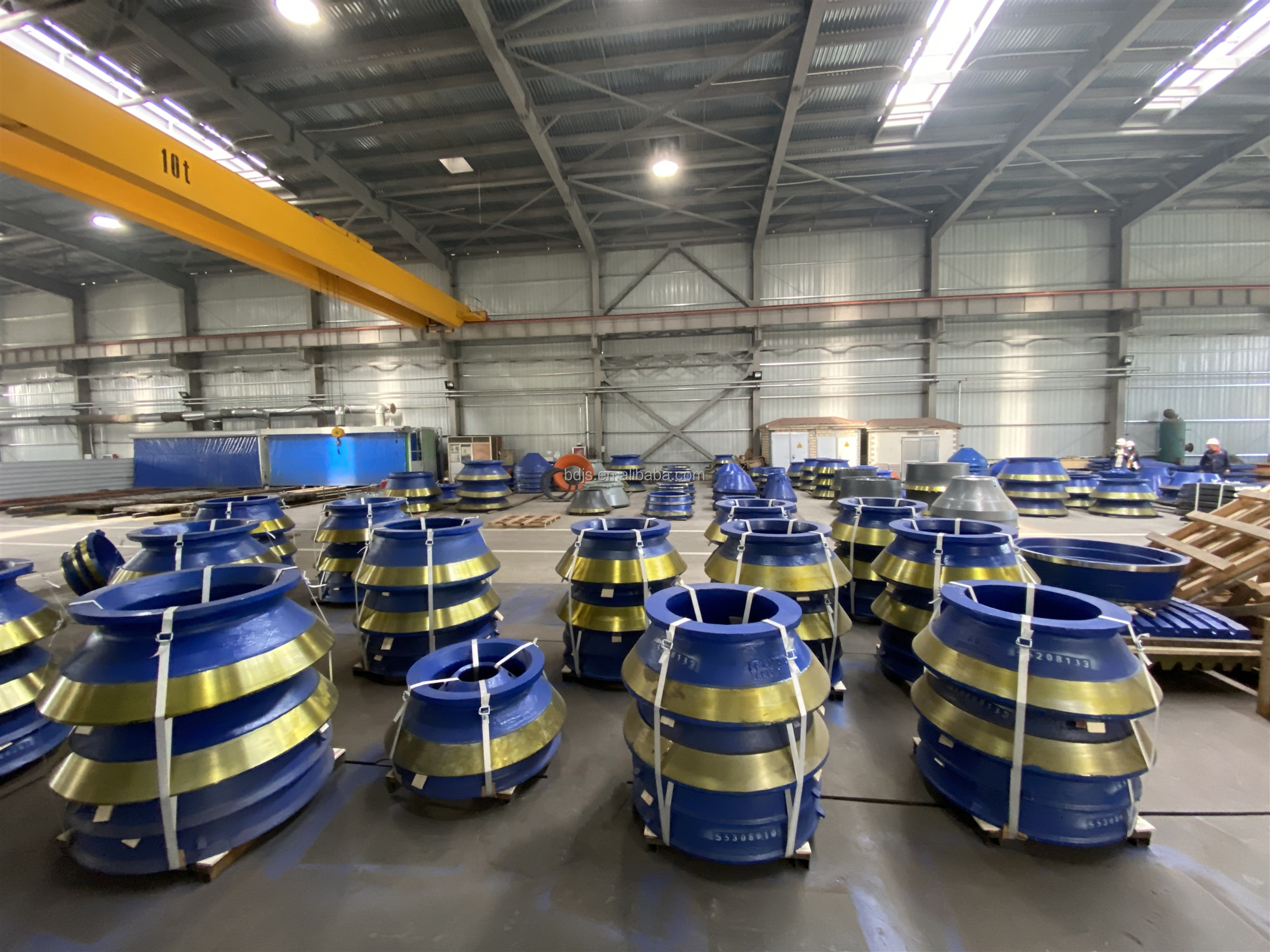 Jaw Crusher Wearing Spare Parts Moving Stationary Jaw Plates for Ore Mining Machine