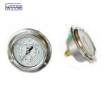 high quality hydraulic EN837-1 pressure gauge with front flange